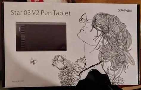 XP-Pen Star 03 V2 – 10×6" Graphics Tablet | 8192 Pressure Levels | 5080 LPI Resolution | 266 RPS Report Rate