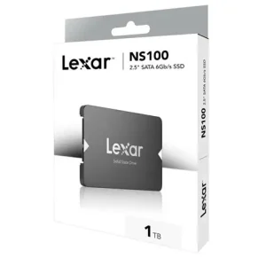 Lexar NS100 1TB 2.5 Inch SATA SSD – 1TB Storage | SATA III 6Gbps | Solid State Drive