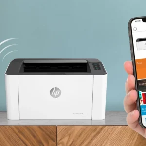 Product Name (Title): HP Laser 108w – Monochrome Laser Printer | Wireless Wi-Fi | 21 ppm | Compact Design