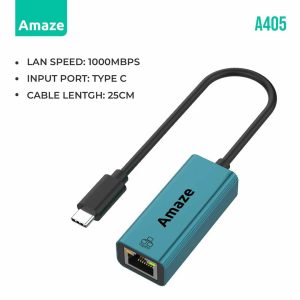 Amaze A405S Type C To Gigabit Lan
