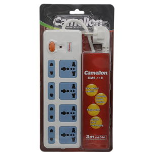 Cms-118 3M Cable 8Way, High Class Mobile Socket Camelion