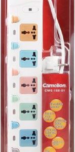 Cms-168-01 4M Cable, 6Way Power Strip, Camelion