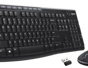 Mk270R Wrls Combo Keyboard Mouse, Logitech, 1 Year Warranty
