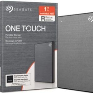 Seagate One Touch 1Tb External Hdd , 1 Year Warranty