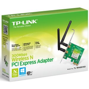 Tlwn881Nd 300Mbps Wireless Pci Express Adapter, 1 Year Warranty
