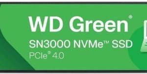 Wd Green Sn3000 Nvme 1Tb, Pcie 4.0, 1 Year Warranty