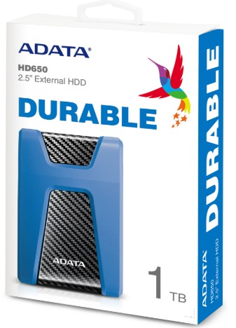 Adata Hd650 1Tb 2.5 Ext Hdd