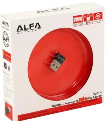 Alfa 150 Mbps Wrls N USB Adapter 3001N