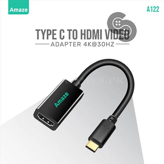 Amaze A122 Type C To HDMI, 4K 30Hz Adapter