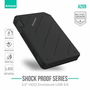 Amaze A209, 2.5 Hdd Case Shockproof