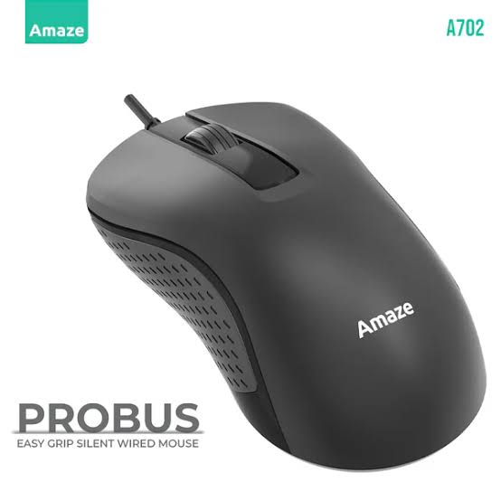 Amaze A702 Probus Silent USB Wired Mouse