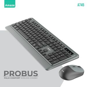 Amaze A745 Probus Palm Comfort Wireless Combo Setkeyboard & Mouse