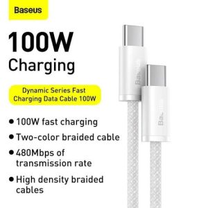 Baseus Type C To C 100W, 1M Cable