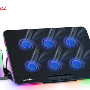 Coolbell C8X Laptop Cooler, 6 Fans