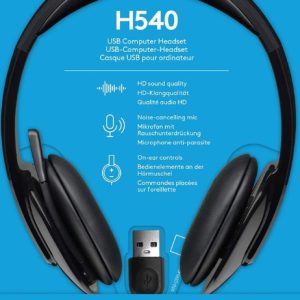 H540 USB Headphone Logitech