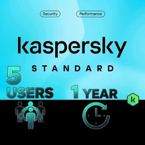 Kaspersky Antivirus Standard 5 Users, 1 Year