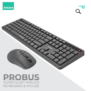 Amaze A742 Probus Silent Wireless Combo Set