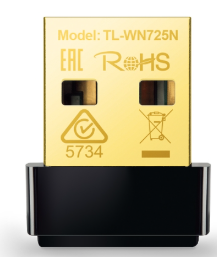 Tplink Tlwn725N 150Mbps Wireless N Nano USB Adapter